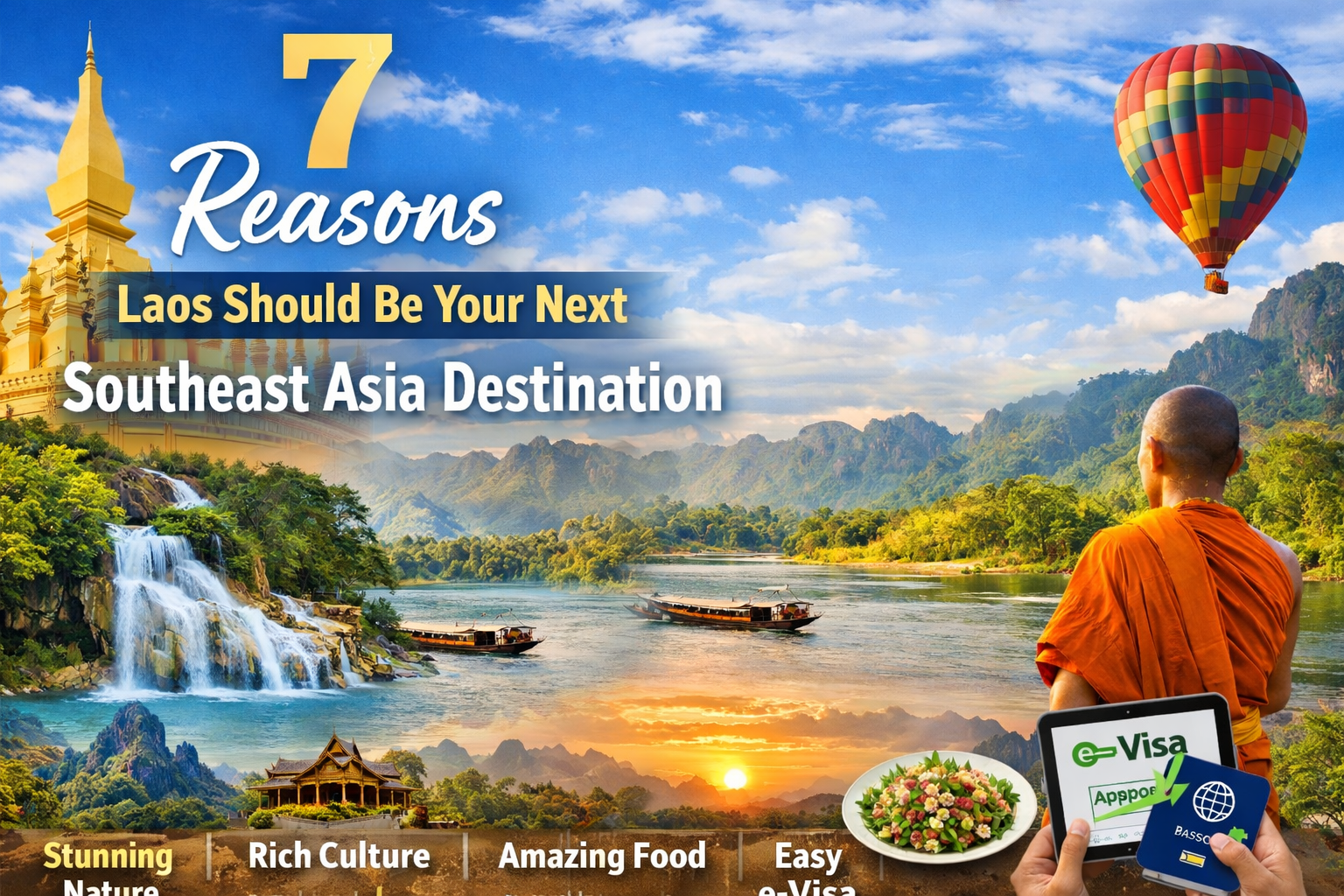 7 Reasons Laos Should Be Your Next Southeast Asia Destination