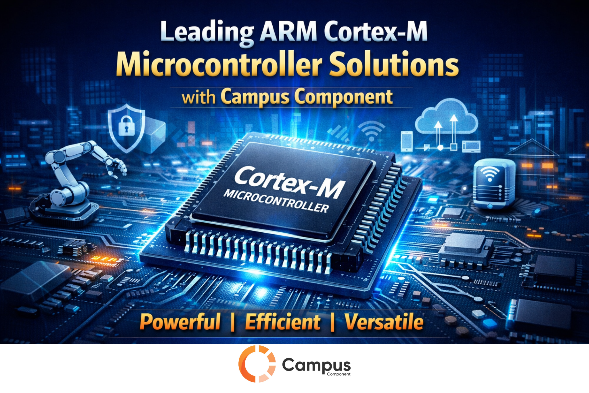 Leading Arm Cortex M Microcontroller Solutions | Campus Component
