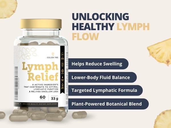 Lymph Relief Kapseln kaufen &ndash; F&uuml;r weniger Schwellungen & bessere Durchblutung