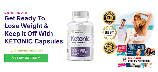 Ketonic Capsules - שחררו את כוח הקטוזיס לחיים רזים