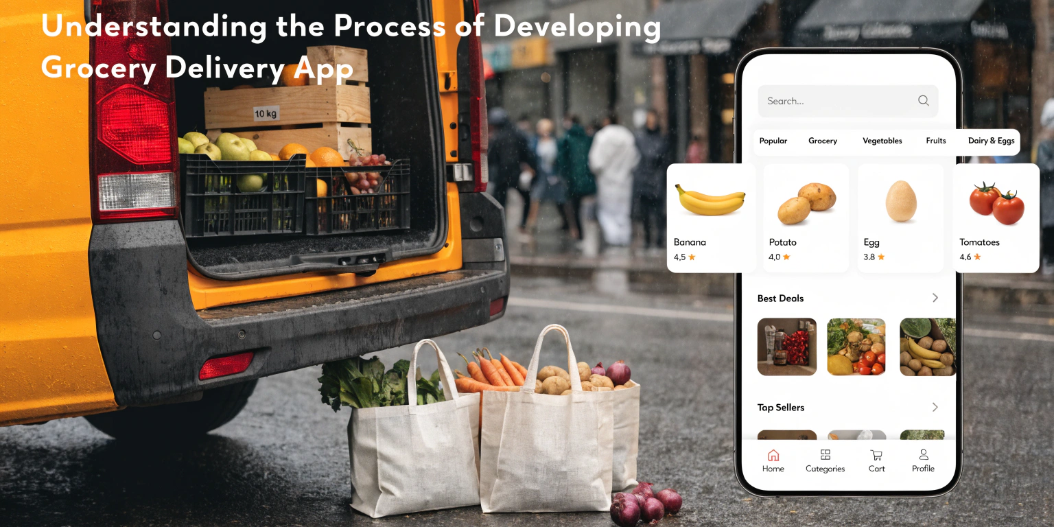 Understanding the Process of Developing a Grocery Delivery App
